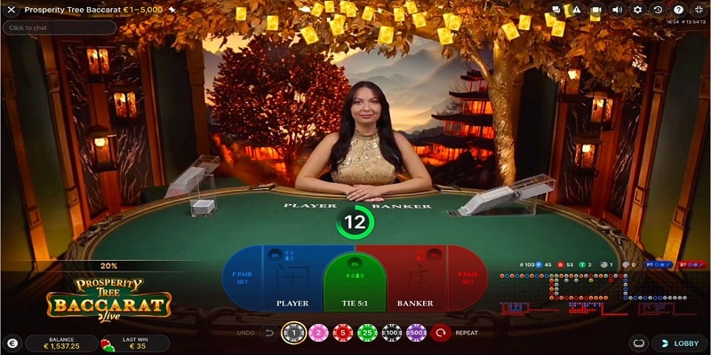 Chọn cửa chơi Baccarat 888B